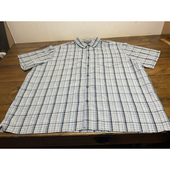 Royal Robbins Shirt Mens Size 2XL Blue Sorona Polyester Blend Travel Outdoors - Picture 1 of 9